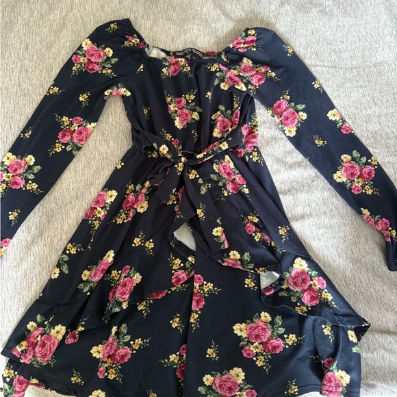 Three Hearts Pink and Red Off the Shoulder Sundress - Picture 1 of 1